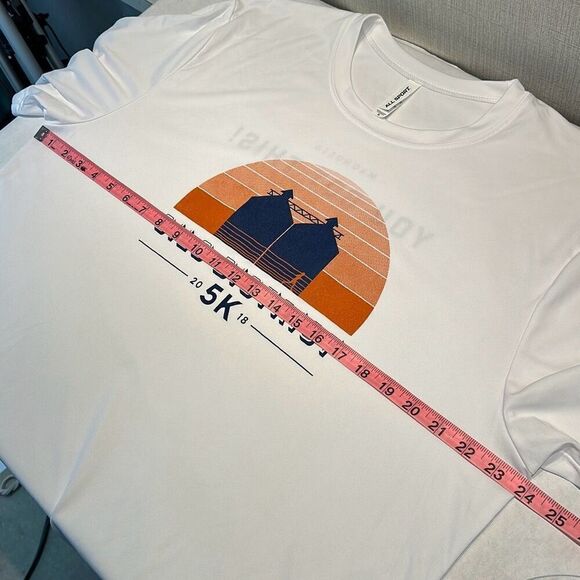 Magnolia Silo District 5k Athletic Shirt 2018 Sz XL Race Running Fitness Exercis - Picture 6 of 7